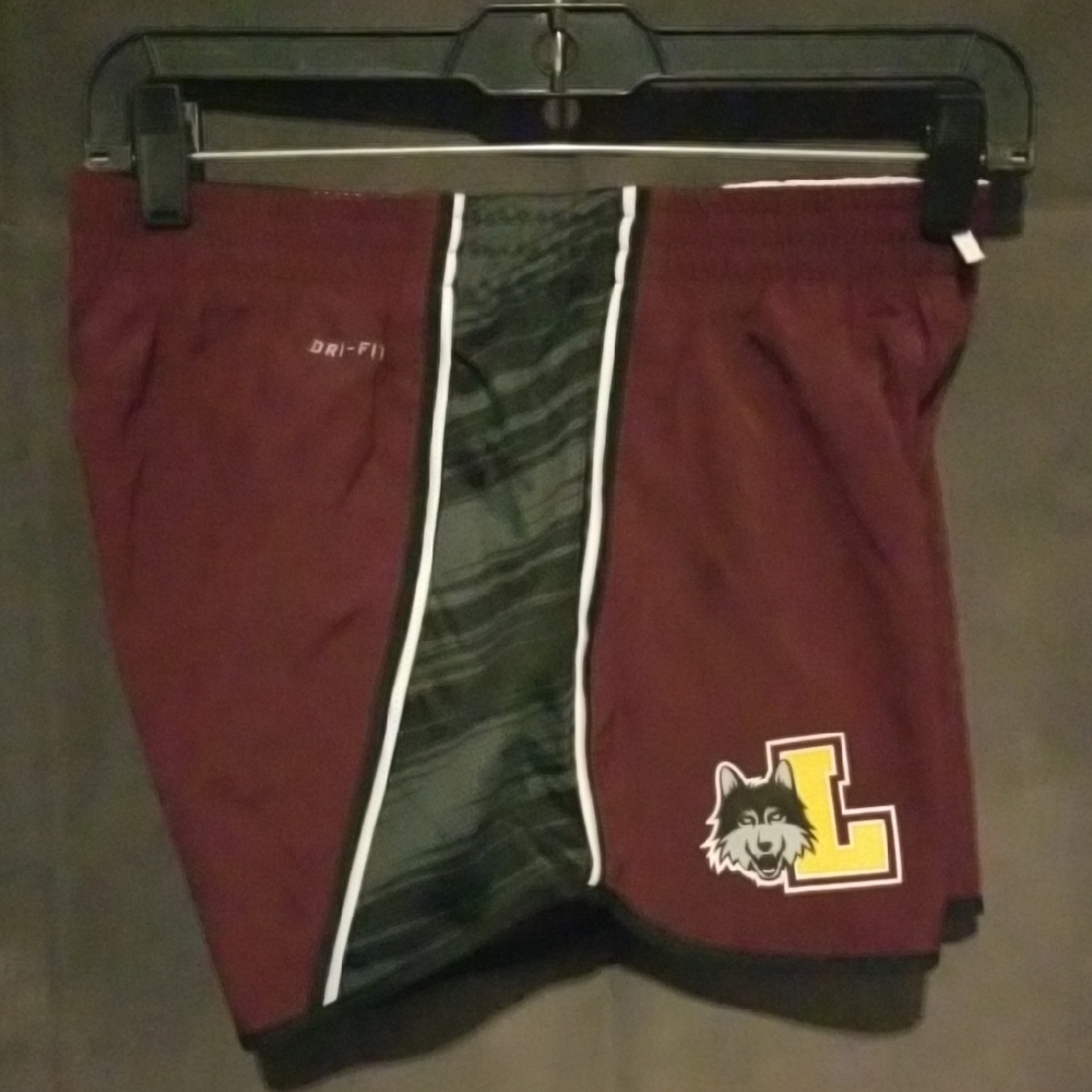 Nike Loyola University Women's Maroon Athletic Shorts
